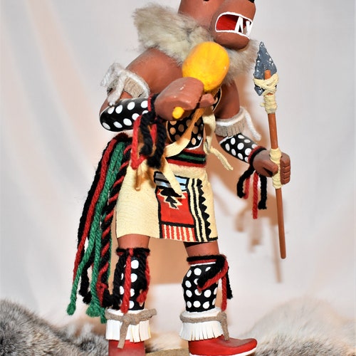 Vintage Hopi Wolf (Kweo) Katsina shops