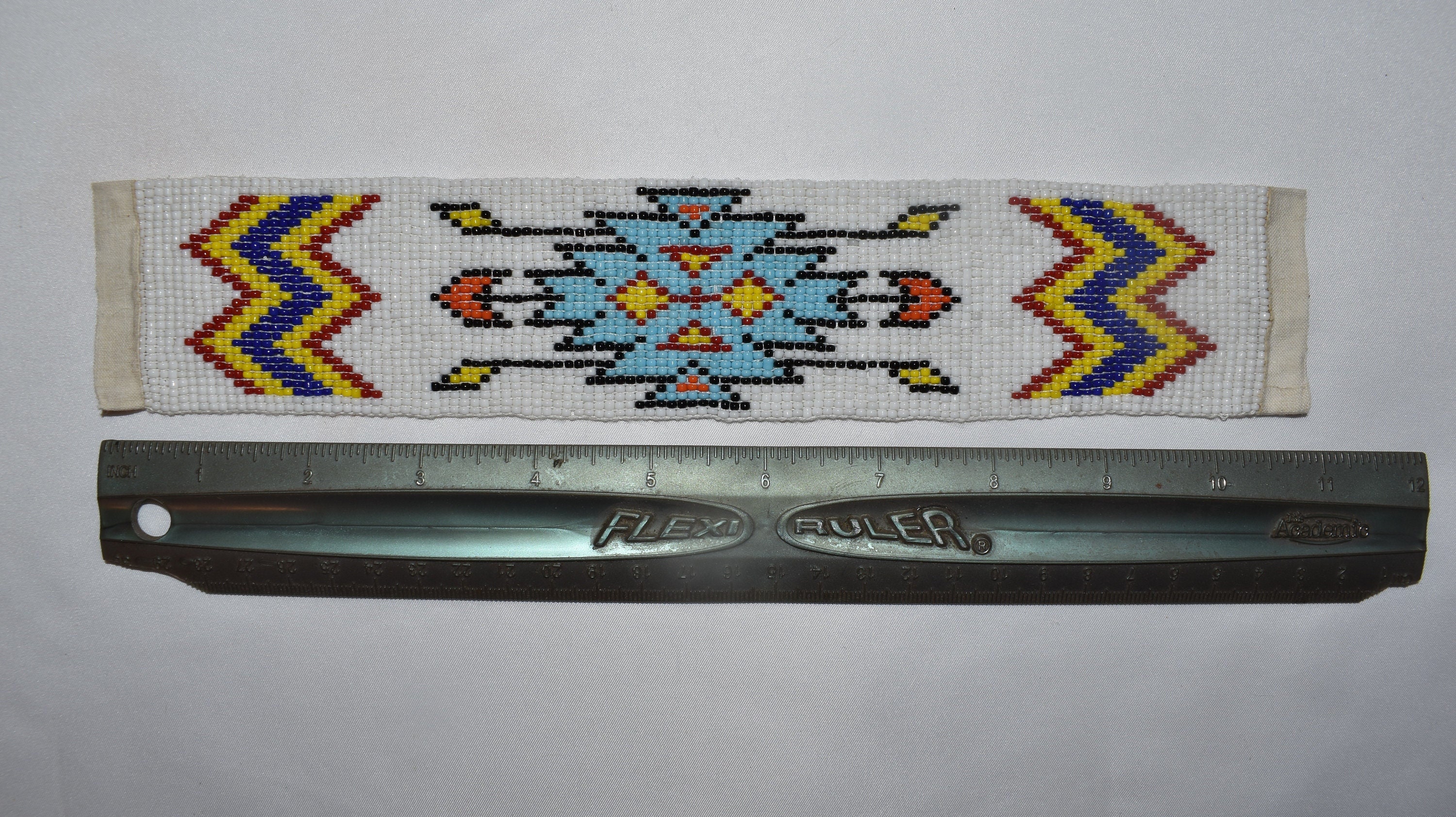 Beaded Strips Traditionally for Native American Headdress/Regalia