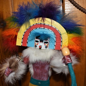 Handmade Navajo Rainbow Kachina/Multiple Sizes