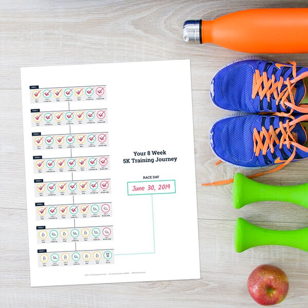 Treadmill Workout Schedule - Etsy