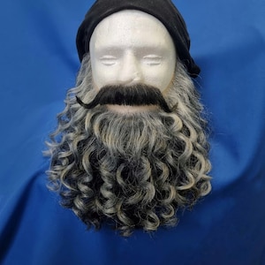 Blackbeard&#39;s fake beard and mustache