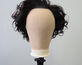 Paul's wig. Dark brown men's wig.