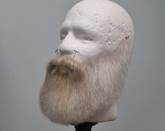 White fake beard and mustache of Baylan Skoll