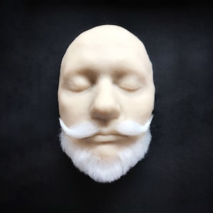 Pre-order! Fake beard and mustache, handmade on lace