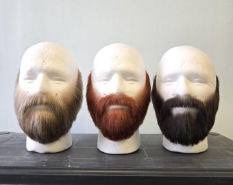 Custom orders for a variety of fake beards. Any style and color.