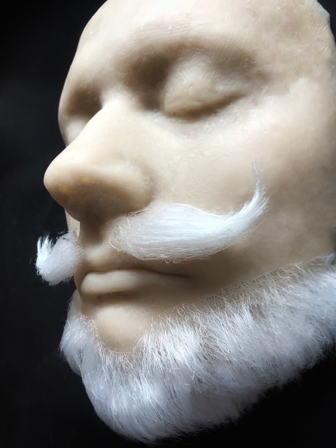 Fake Beard and Mustache Handmade on Lace Etsy