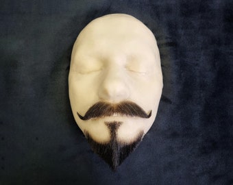 Set of fake beard and mustache