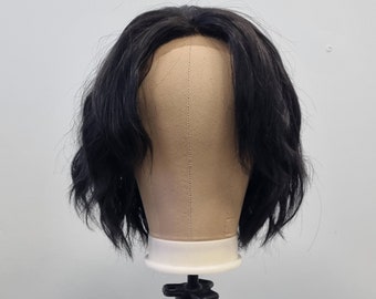 Black men's wig of Snape.