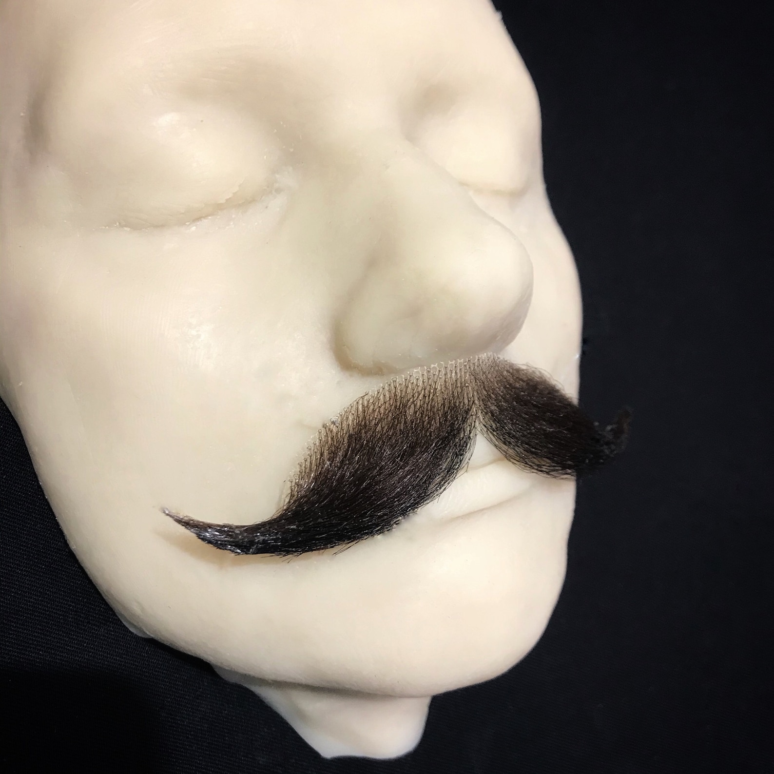 Realistic fake mustache Gentleman Etsy