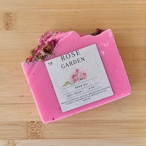Rose Soap | Rose Oil | Soap Favors | Homemade Soap | Soap Gift Set | Baby Shower Soap | Wedding Favors | Vegan Soap | Organic Soap |