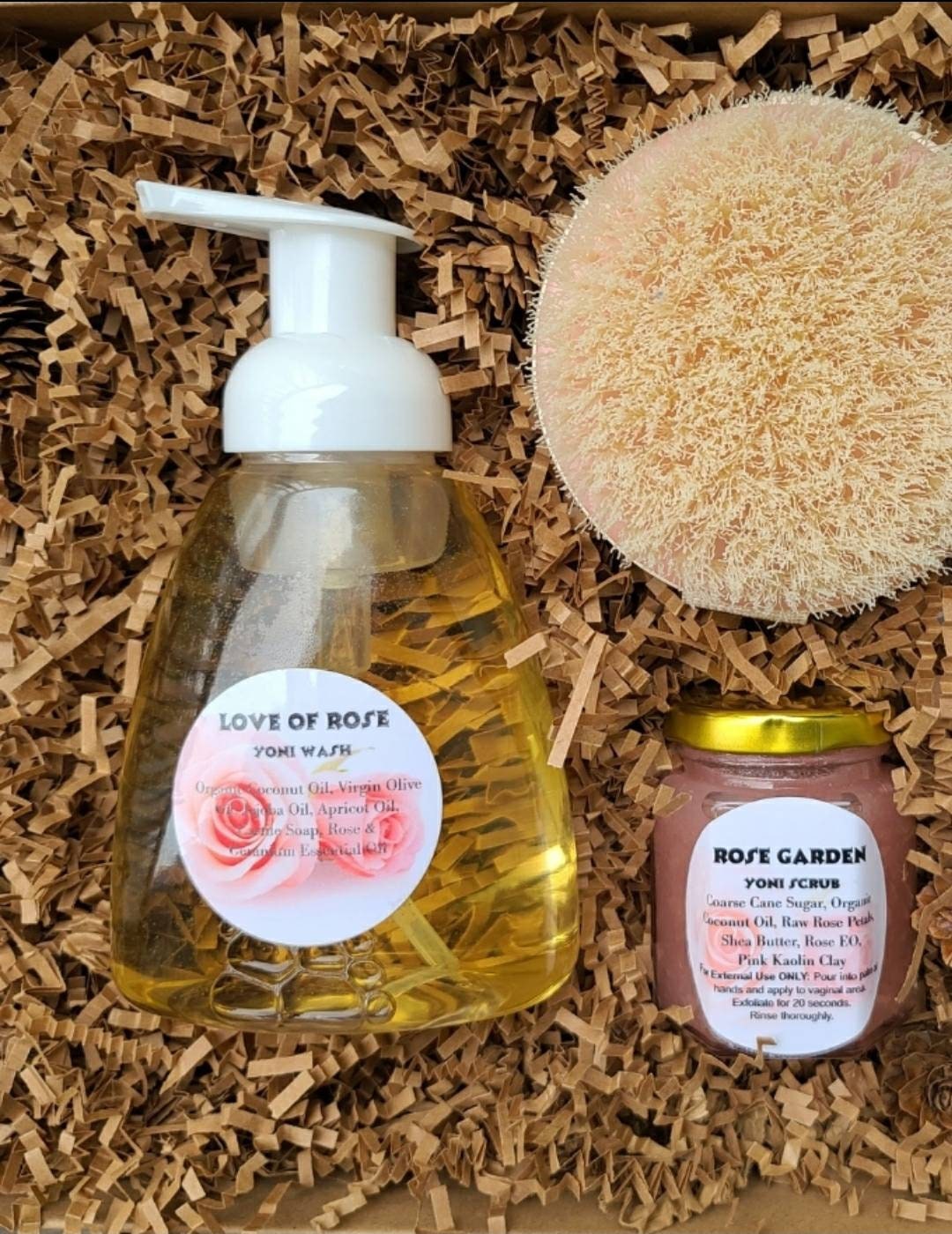 Spa Gift Set Yoni Vagina Serum Vulva Homemade Soap Vaginal Pussy Body