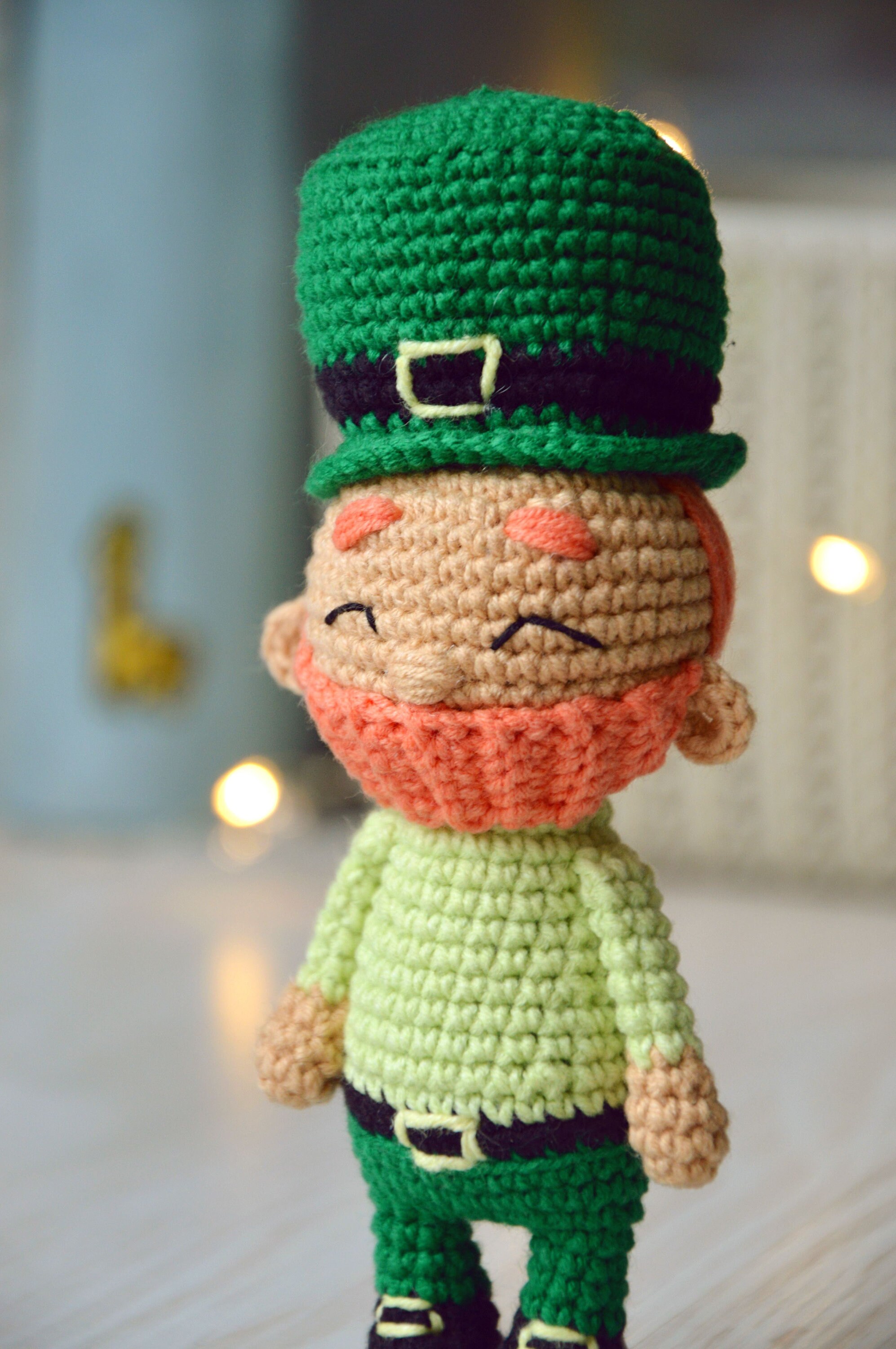 Leprechaun Crochet Pattern to St.Patrick's day Amigurumi Etsy