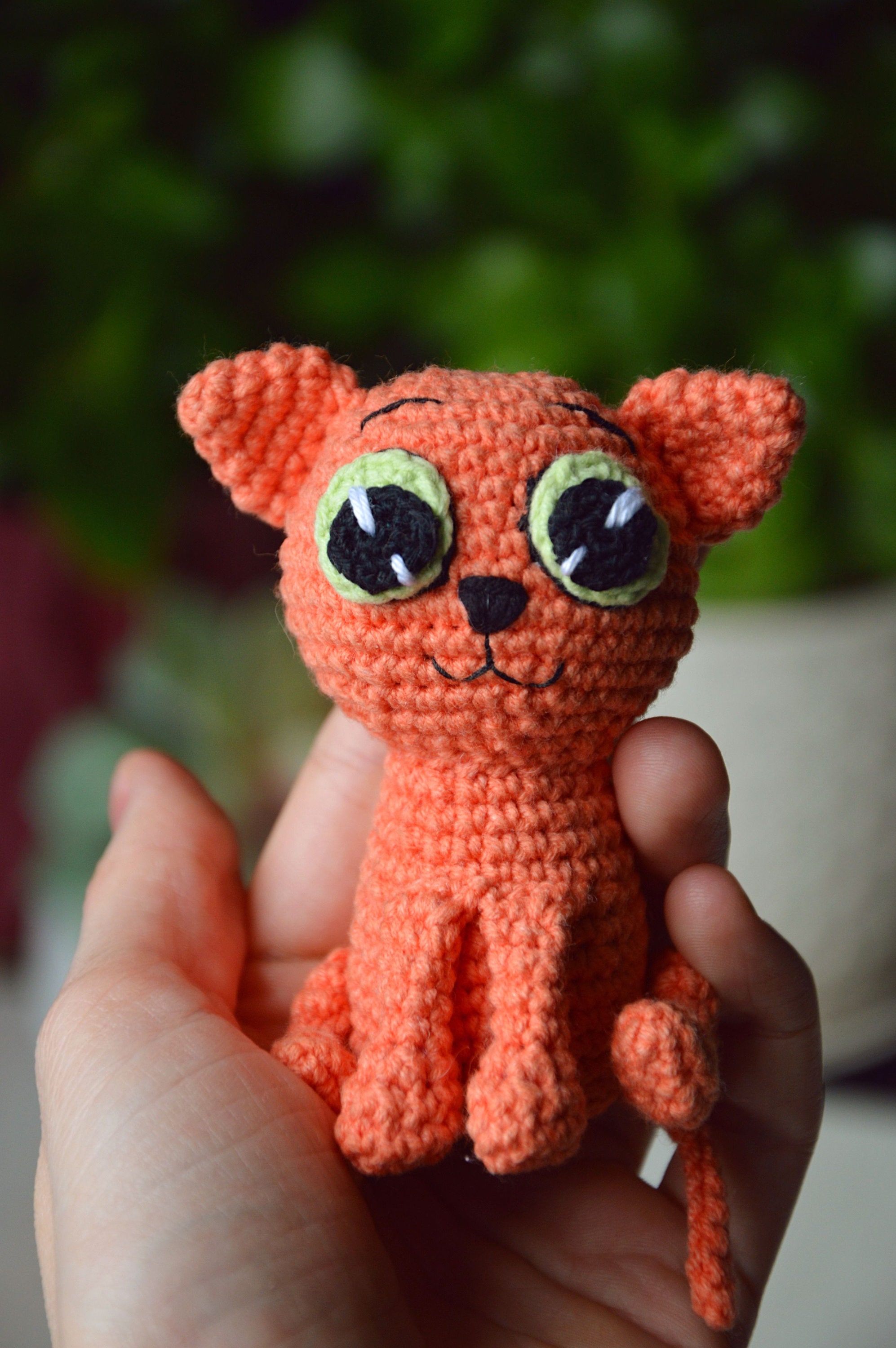Crochet Cat Pattern PDF file in English Amigurumi pattern Etsy