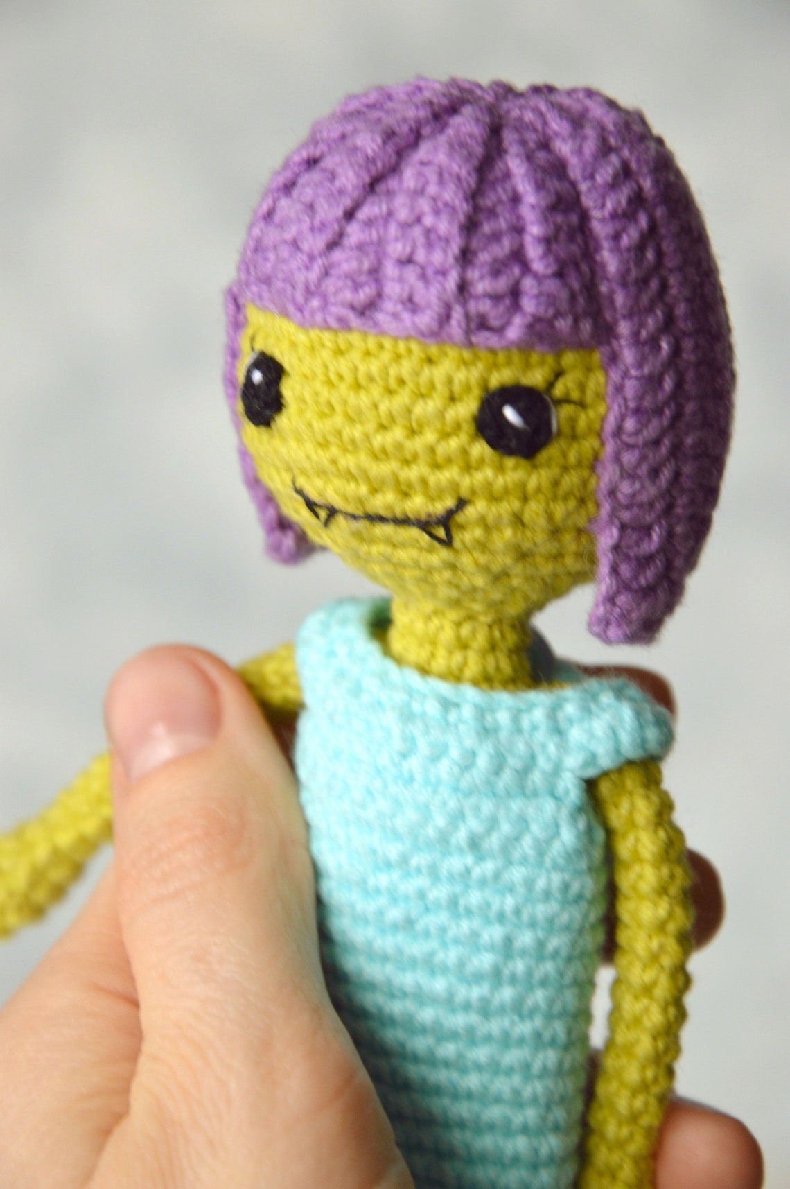 Crochet Zombie Doll Crochet Creepy Toy Zombie Toy in Stock Etsy