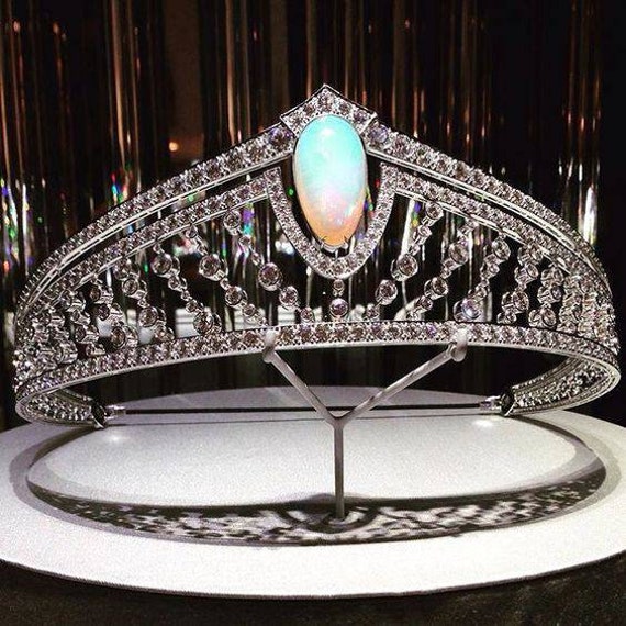 Sterling silver tiara crown clearance