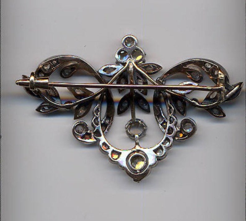 925 sterling Silver Brooch & pendant Etsy