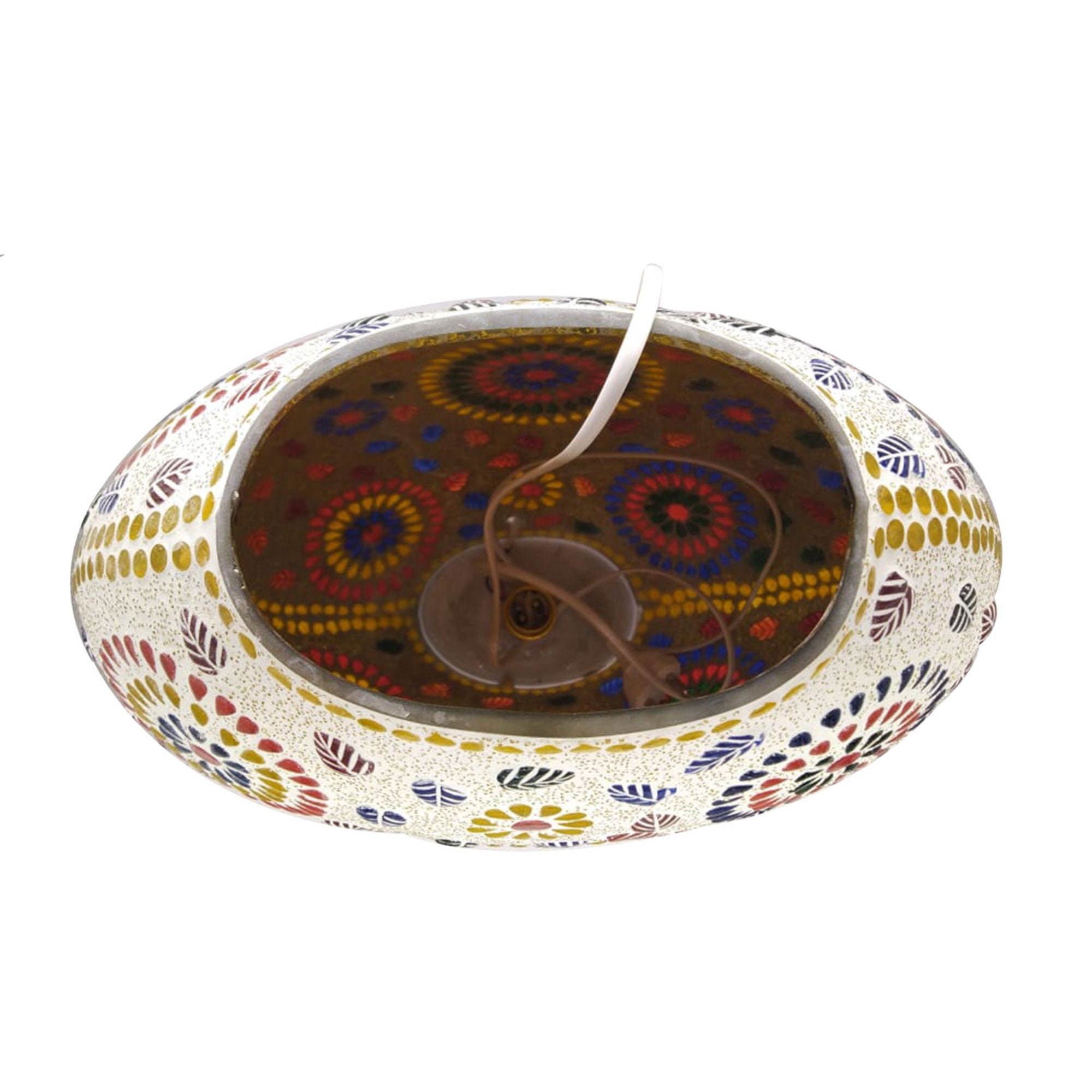 Handicraft Glass Mosaic Lamp: Turkish Table Lamp, Awarded