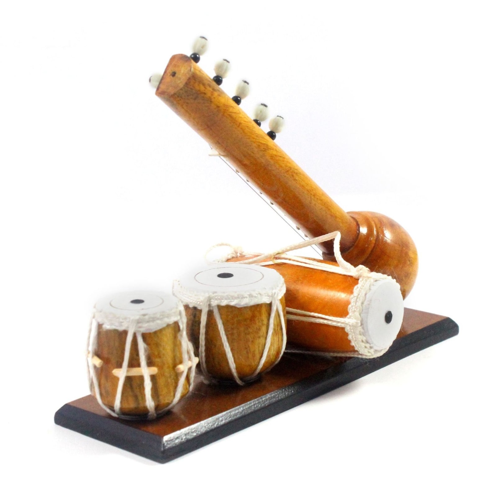 Handmade Miniature Tabla Sitar & Dholak Table Top Musical Etsy Australia