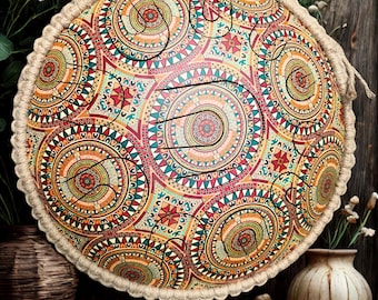 Steel Tongue Drum: 14 inch Hand Drum, 22 Notes, Soothing Sound