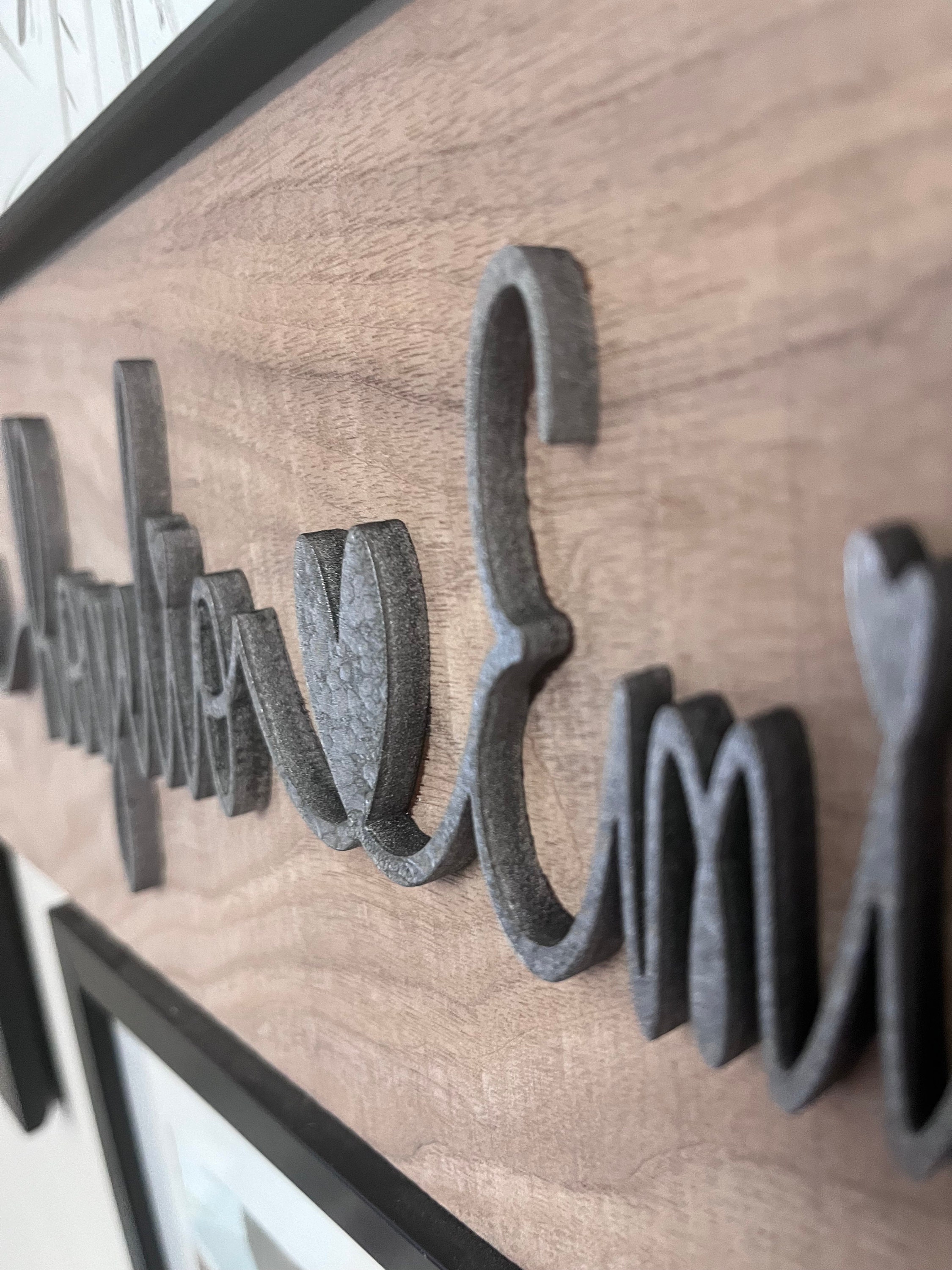 Personalized Couple Sign Romantic 3D Name Sign Heart Sign for Couples ...
