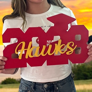 Personalized Graduation Sign,Class of 2025, Graduation Photo Prop, Pre-K Grad sign, Back to School sign, Senior photo prop, High School gift