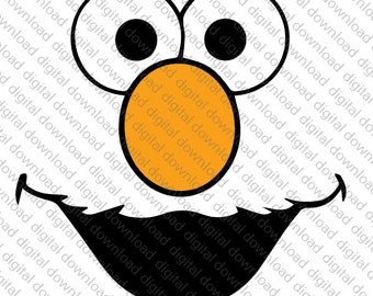 Download Paper Party Kids Cartoon Svg Studio 3 Cut File Decal Files Logo For Silhouette Cricut Svgs Sesame Street Baby Face Cutout Cutouts Decoration Elmo Craft Supplies Tools