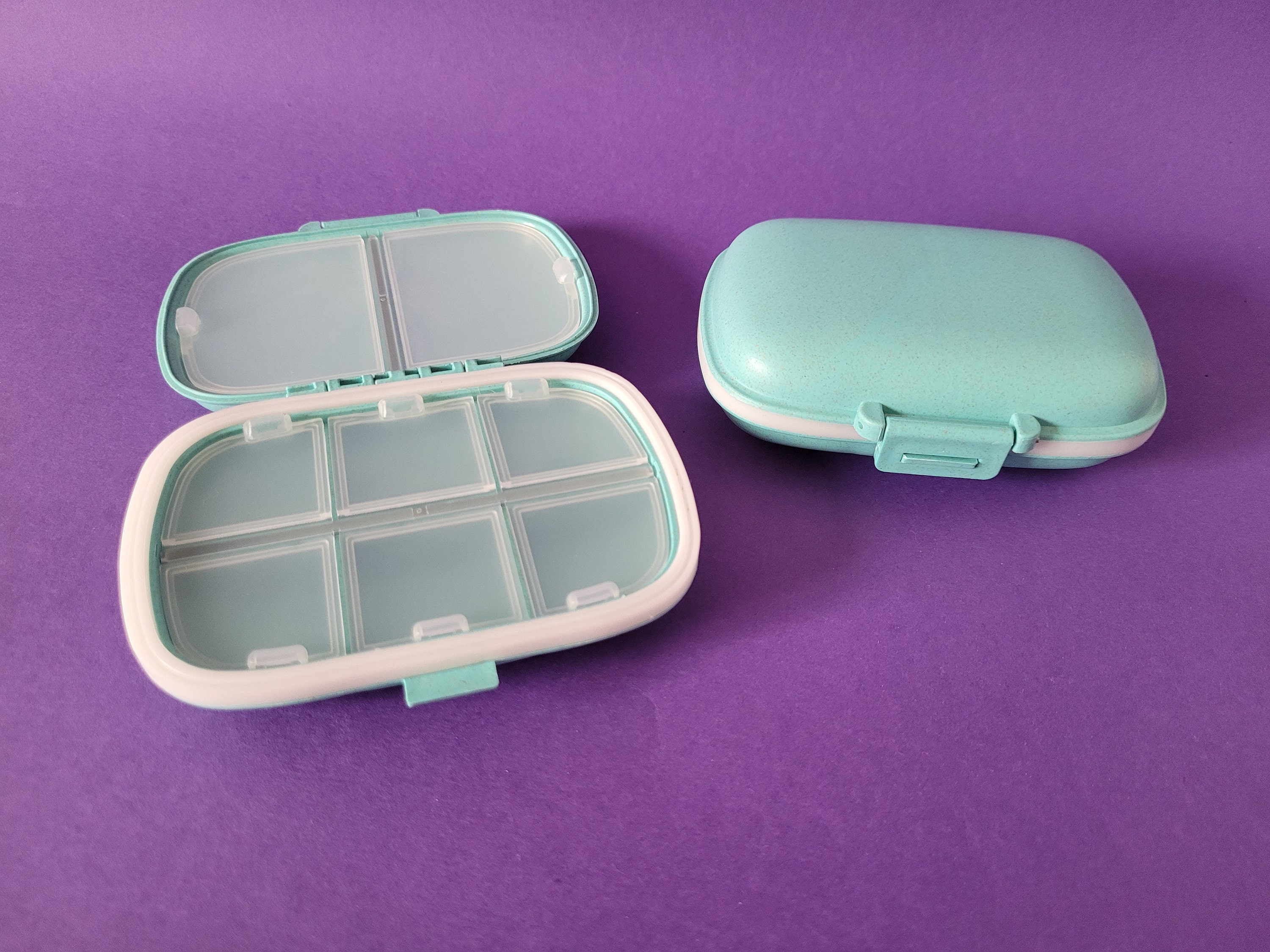 Pill Organiser Box With Custom Labels Etsy