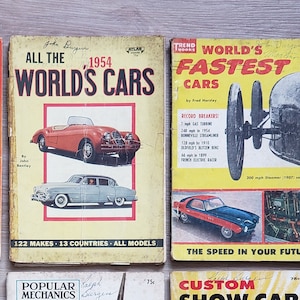 Car Specials 1953 1954 1955 1957 1958 1959 Vintage Magazines