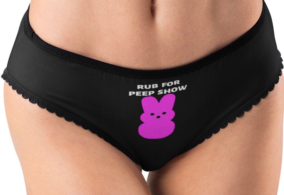 Sexy Panties, Rub for Peep Show, Women's Underwear, Sexy Lingerie