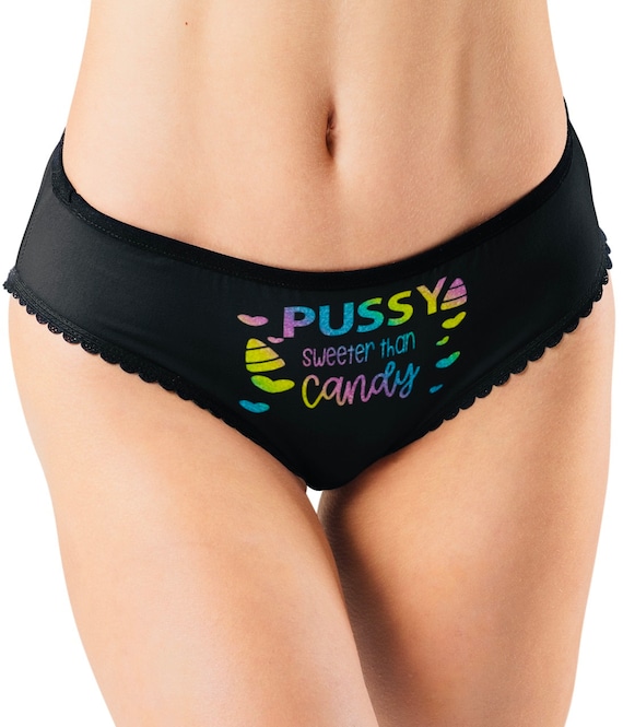 Sexy Halloween Panties, Pussy Sweeter Than Candy, Funny Cute & Sexy Lingerie,  Women's Underwear -  Canada