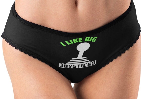 Sexy Panties, I Like Big Joysticks Panties, Womens Underwear