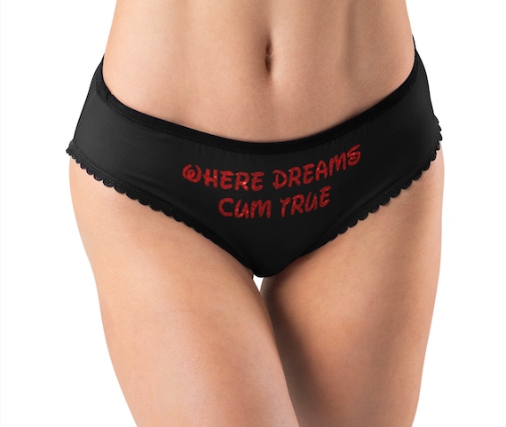 Sexy Panties, Where Dreams Cum True, Disney Inspired Panties, Sexy Cute  Lingerie, Womens Underwear -  Israel