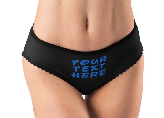 Personalized Sexy Panties, Sexy Cute Lingerie, Women's Underwear, Custom,  Novelty Gifts, Personalized Gifts 