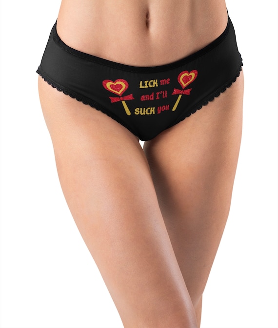 Personalized Custom Sexy Crotchless Panties, Cute & Sexy Lingerie