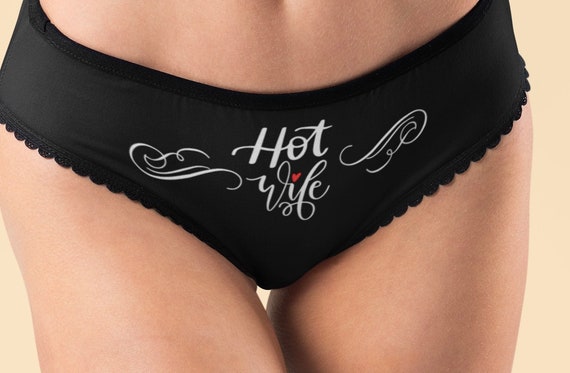 Sexy Panties, Hot Wife, Funny Cute & Sexy Lingerie, Women's Underwear 