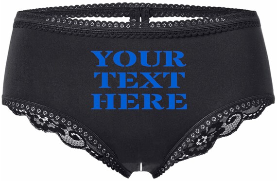 Personalized Custom Sexy Crotchless 