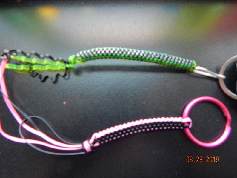 Box braid keychains