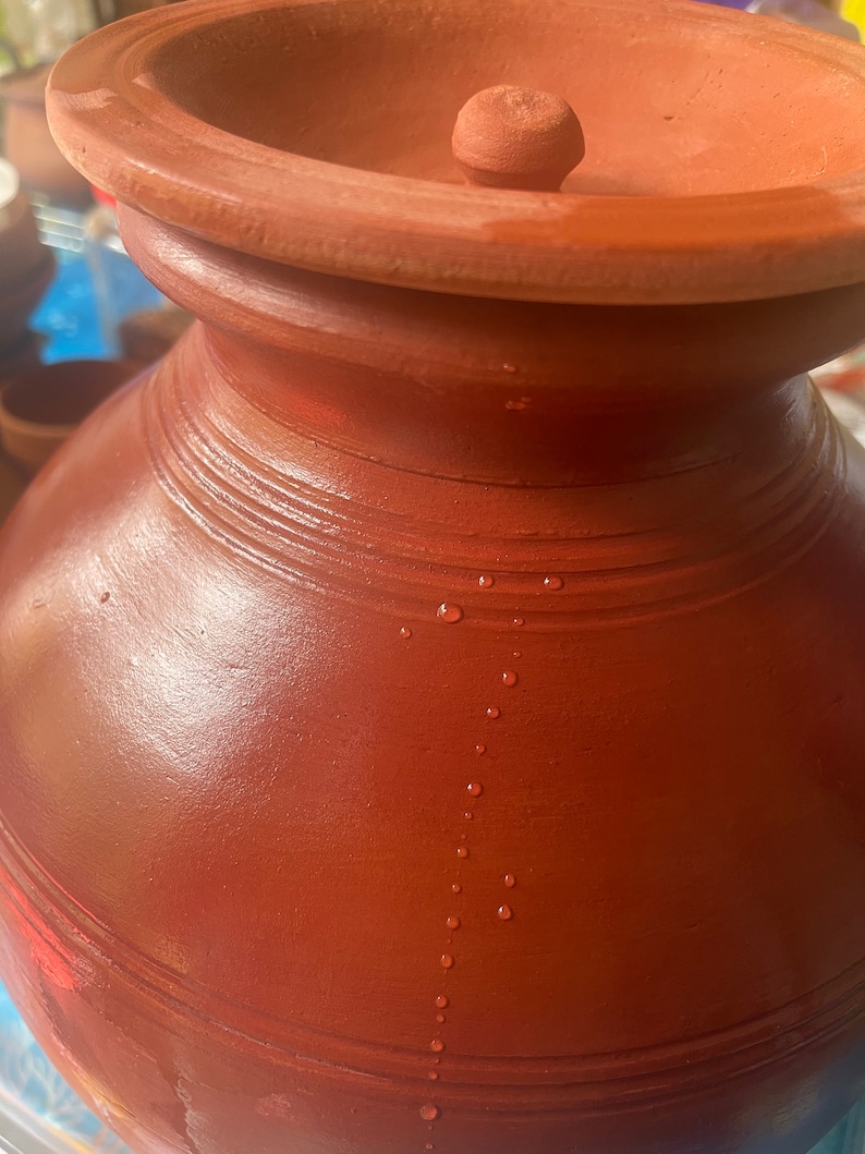 Eco friendly clay water pot large clay water pot 5L clay Etsy
