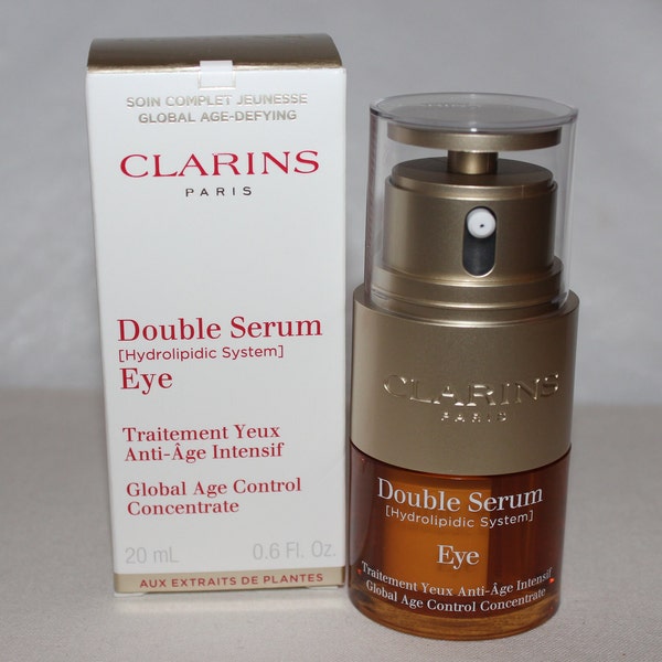 Clarins Double Serum Eye Firming and Hydrating Concentrate, 0.6 fl oz-NEW IN BOX    #70