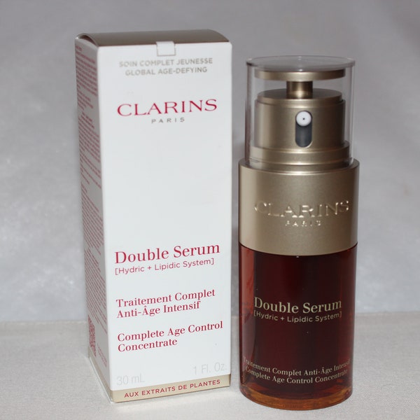 Clarins Double Serum Firming & Smoothing Anti-Aging Concentrate 1.0oz   #61