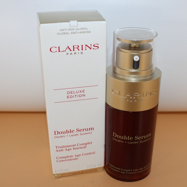 Clarins Deluxe Edition Double Serum Complete Age Control Concentrate 2.5oz