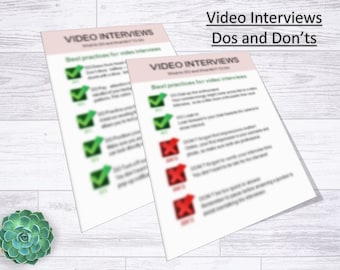 Entrevistas en vídeo: lo que se debe y lo que no se debe hacer