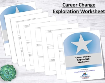 Career Change Exploration Worksheet