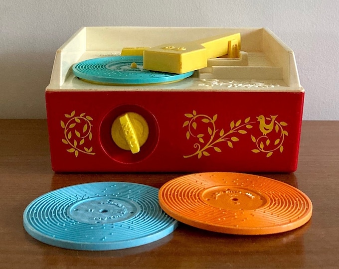 Fisher Price Record Player 995 Vintage 1971 Fisher Price Etsy