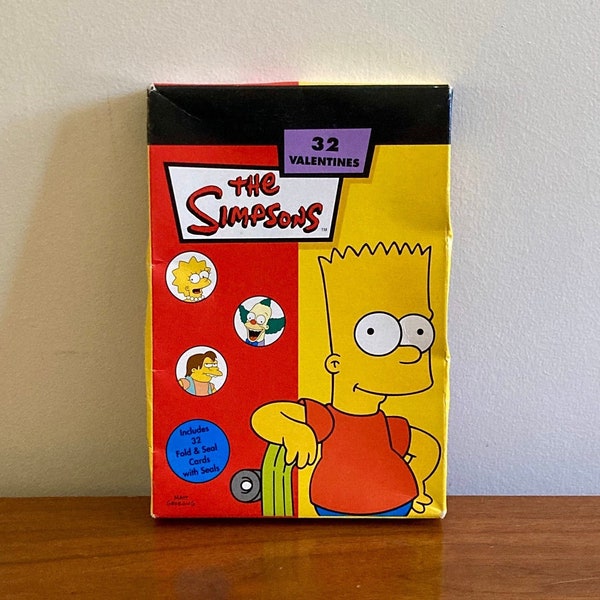 The Simpsons Valentines Day Cards - Etsy