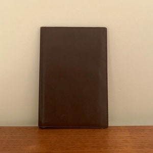 Passport Wallet | Vintage Brown Leather Wallet | Retro Bi-Fold Wallet | Brown Leather Passport Wallet  | Vintage Leather Wallet