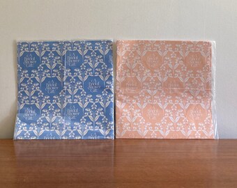 Vintage Floral Wrapping Paper: 80s Bridal Shower Gift Wrap