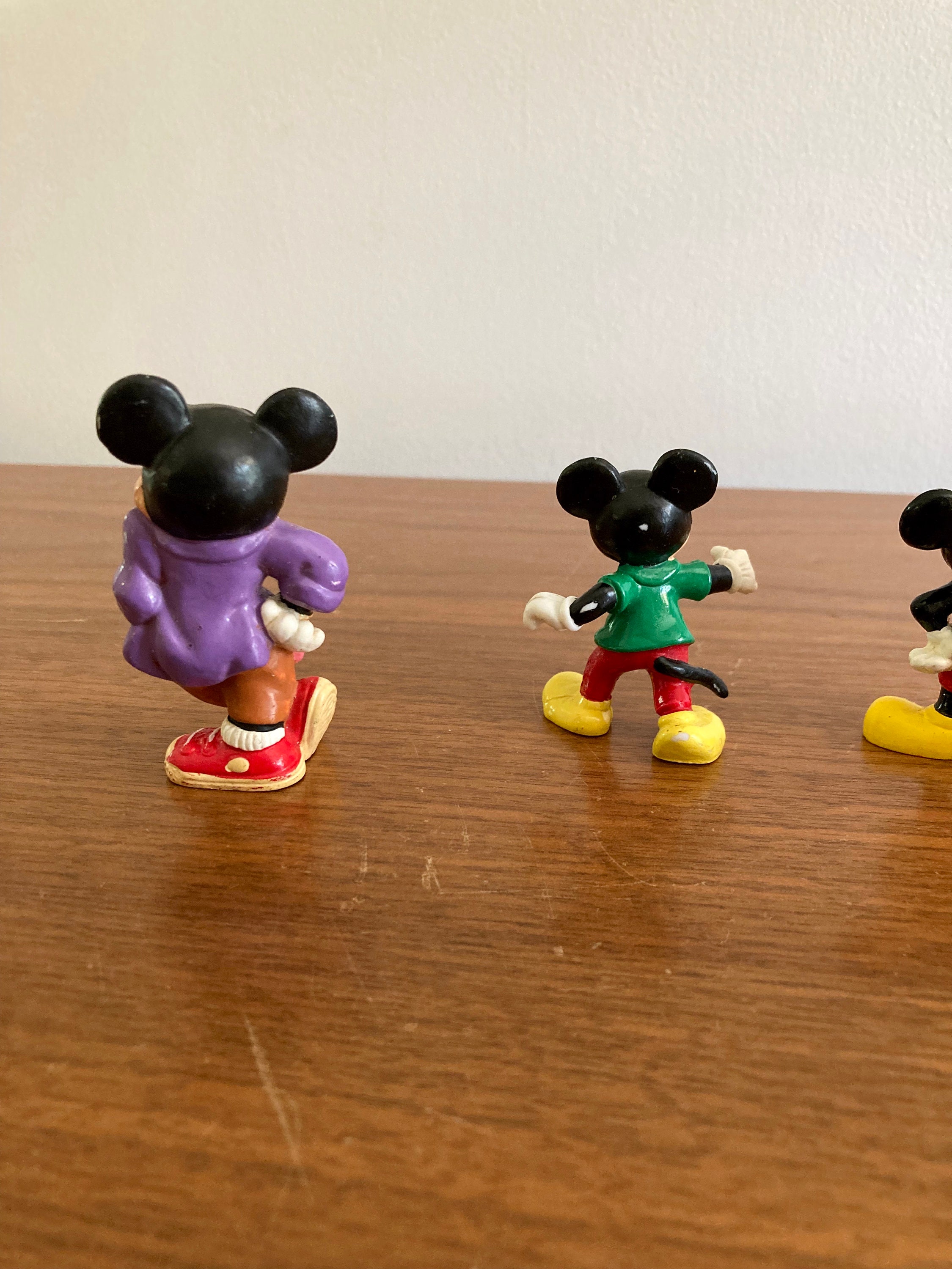 ヴィンテージ ミッキー＆ミニーマウス ミニフィギュア | 80年代