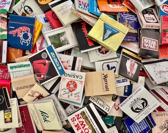 Vintage Matchbook Collection: 60s-90s Unused Matchbooks, Bars, Restaurants, Weddings
