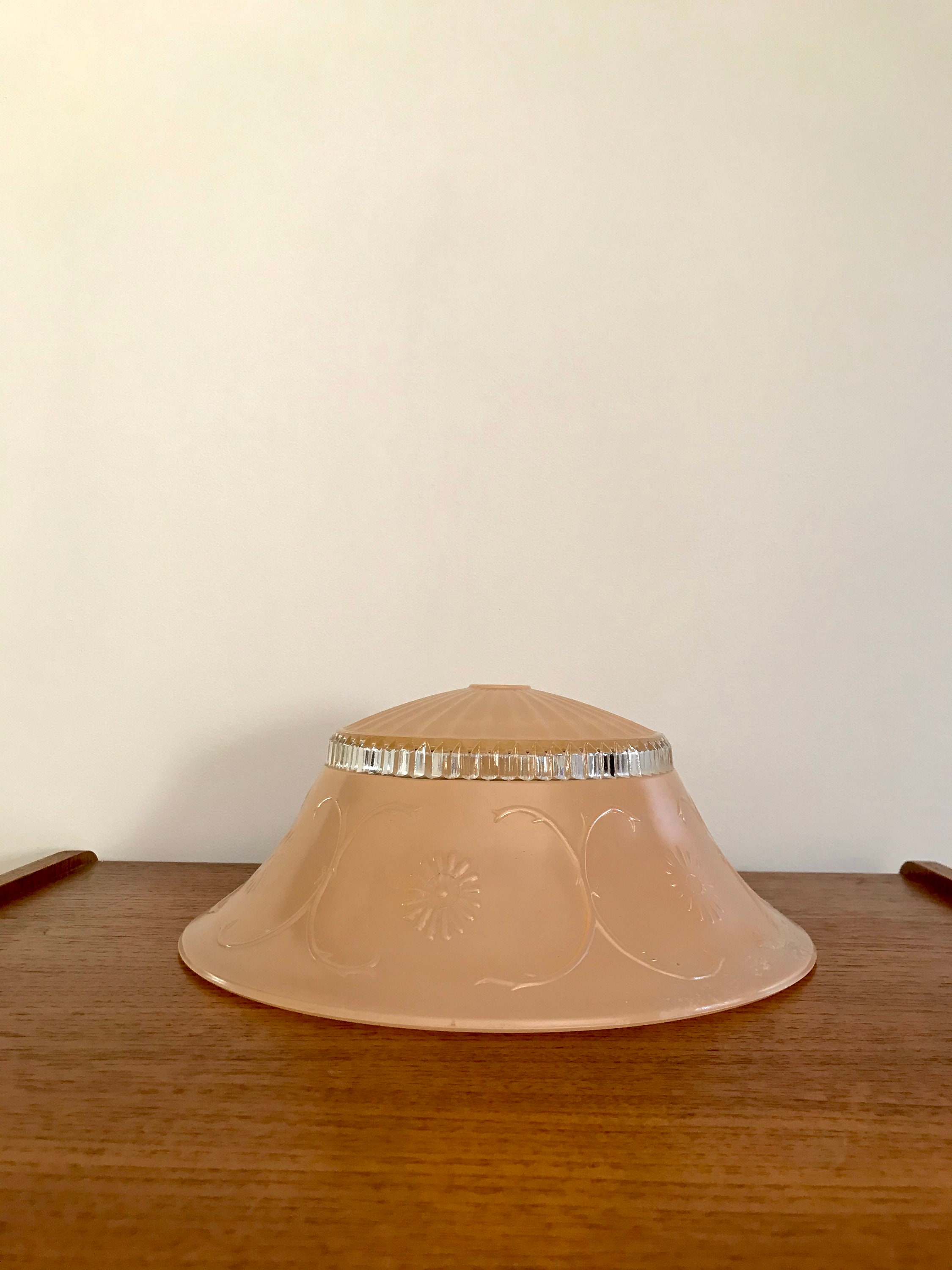 Glass Light Shade Vintage Semi Flush Mount Ceiling Light Shade
